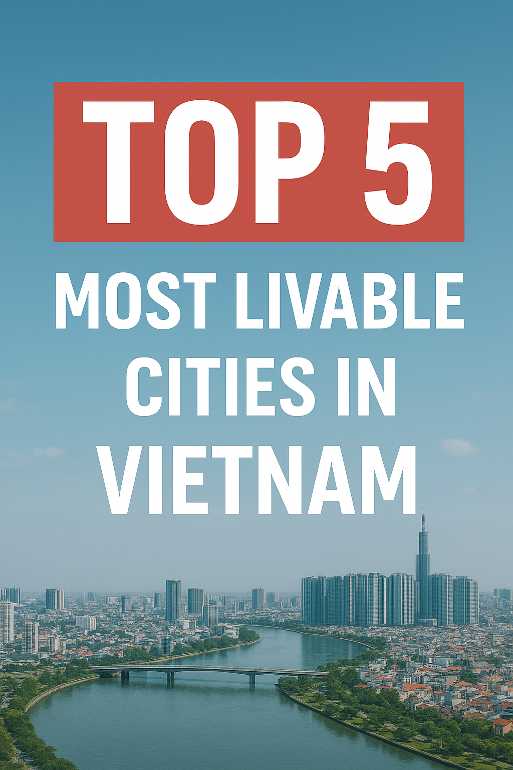 Top 5 thành phố đáng sống nhất Việt Nam (Top 5 most livable cities in Vietnam)
